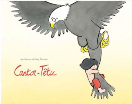Castor têtuという絵本の表紙画像